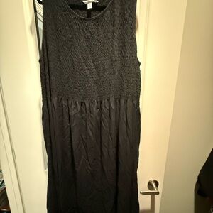 Croft & Barrow Black Sleeveless Dress